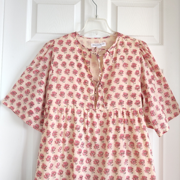 EMERSON FRY India Collection Alma Organic Isla Dress size M/L - Picture 4 of 13